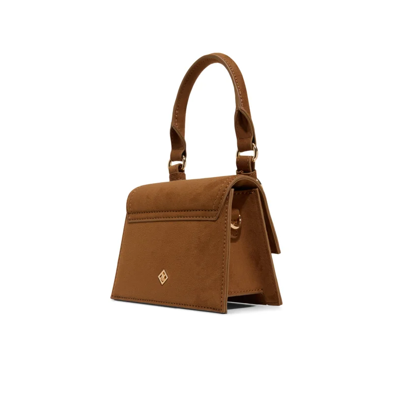 كول ات سبرنج Suede Top Handle Mini Bag